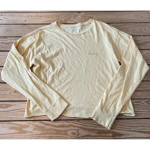 J. Galt Long Sleeve T Shirt One Size Women’s Yellow